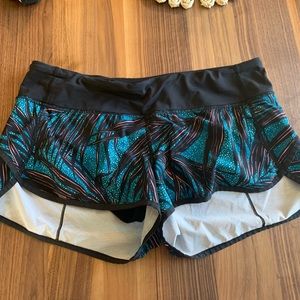 Lululemon speed shorts